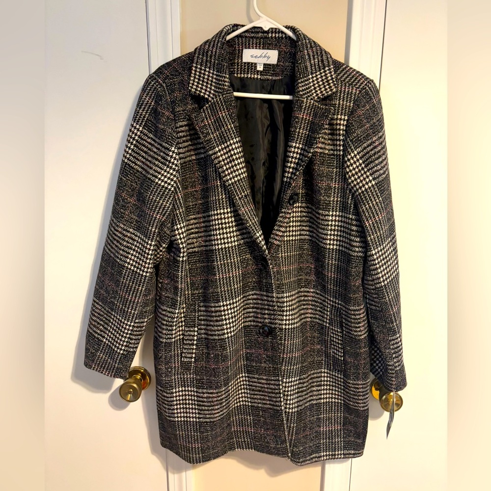 Houndstooth Blazer